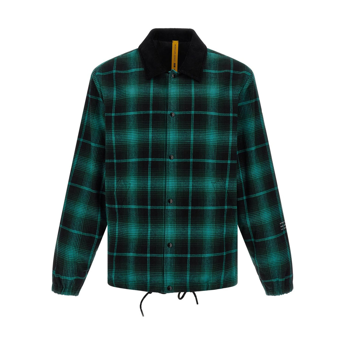 MONCLER GENIUS Bicolor Cotton Full-Length Jacket