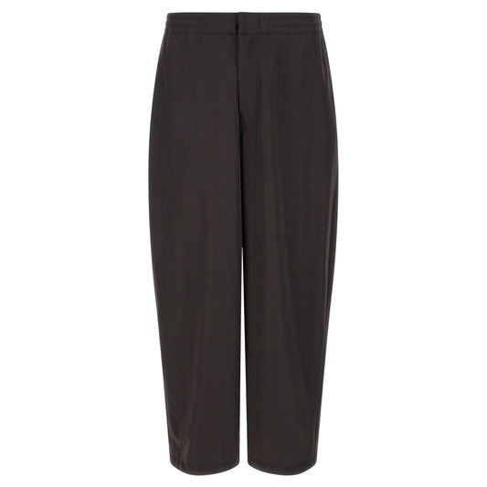 Lemaire Brown Wool Joggers (Workout Pants)