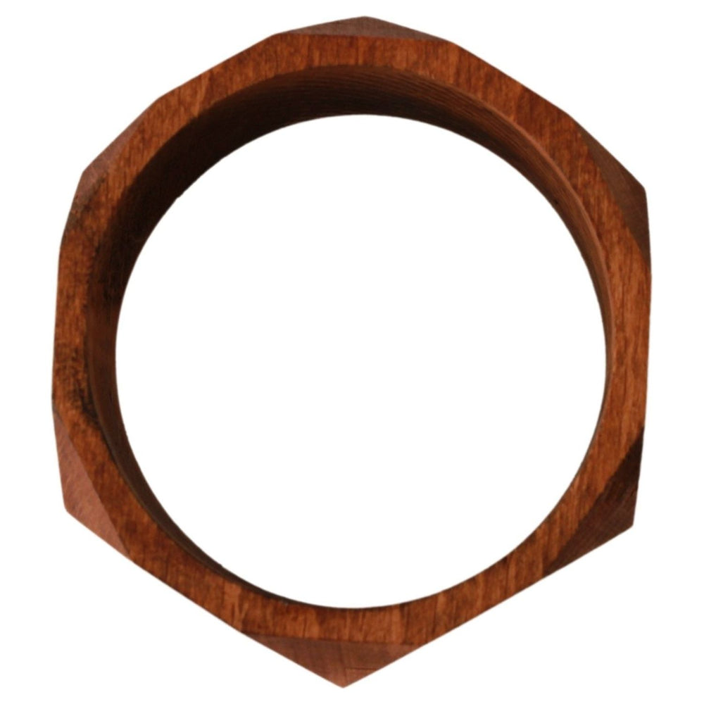 Costume National Brown Wooden Branded Bracelet SMY7038