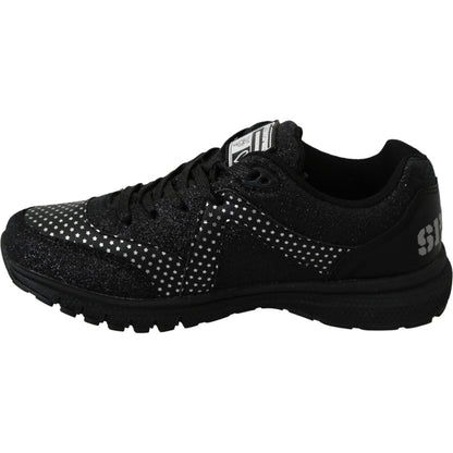 Philipp Plein Black Running Jasmines Sneakers Shoes WOMAN SNEAKERS