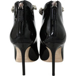 Jimmy Choo Elegant Black Patent Heeled Boots Jimmy Choo Black