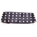 Dolce & Gabbana Elegant Silk Black Polka Dot Cummerbund Dolce & Gabbana Dark Slate Gray