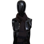 Missoni Elegant Cashmere Unisex Fringed Scarf Missoni Black