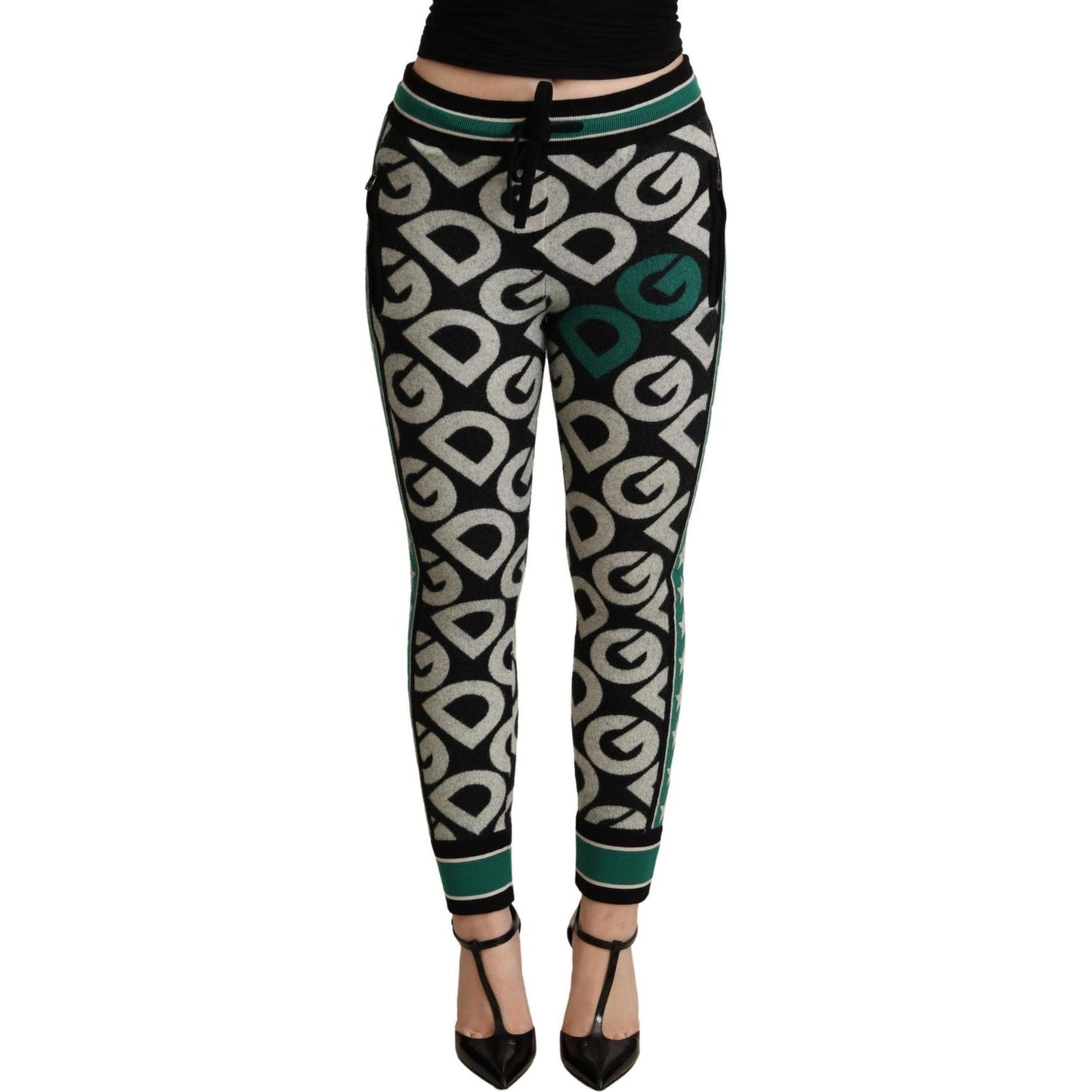 Dolce & Gabbana Multicolor DG Mania Joggers Sweatpants