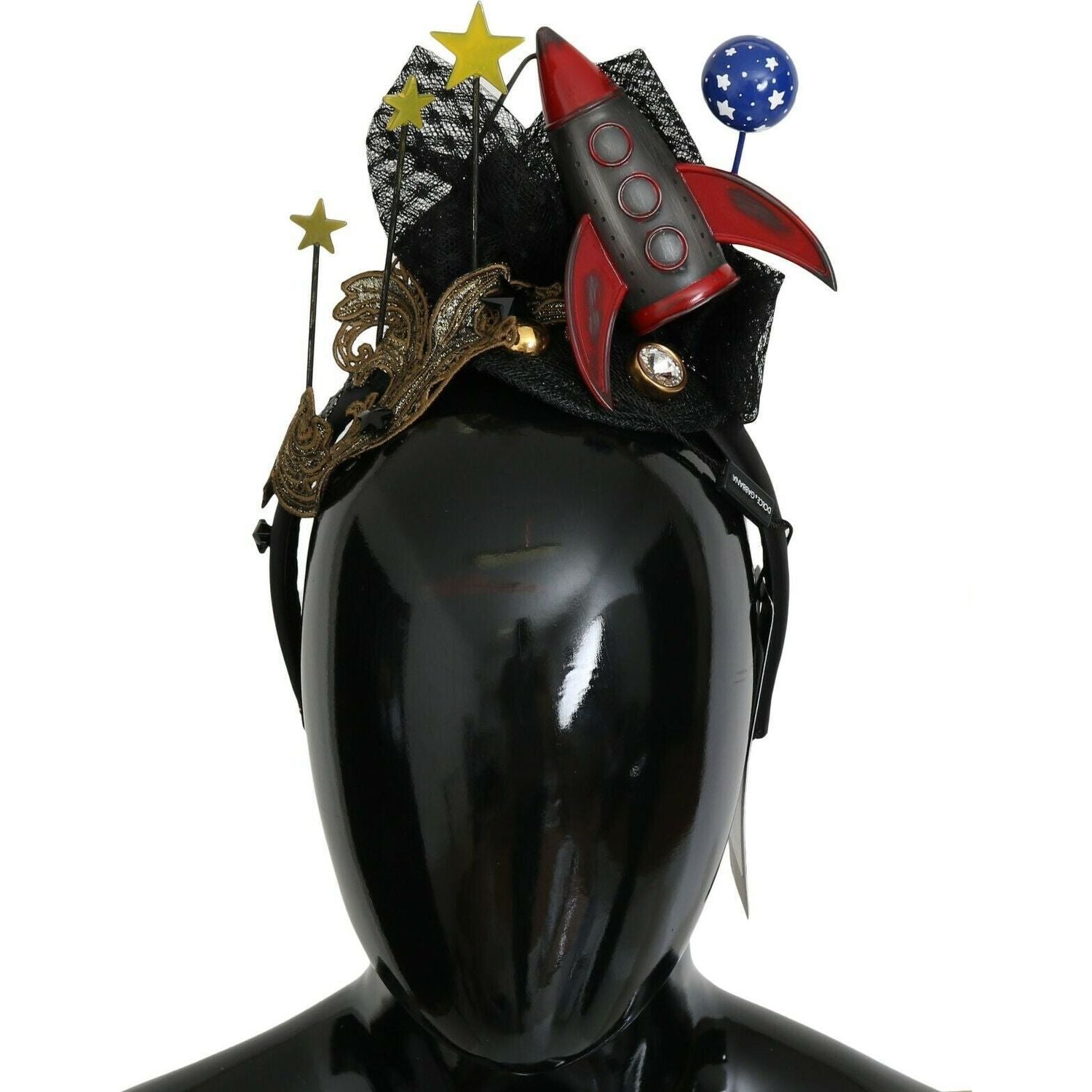 Dolce & Gabbana Rocket Crystal Stars Tiara Diadem Headband