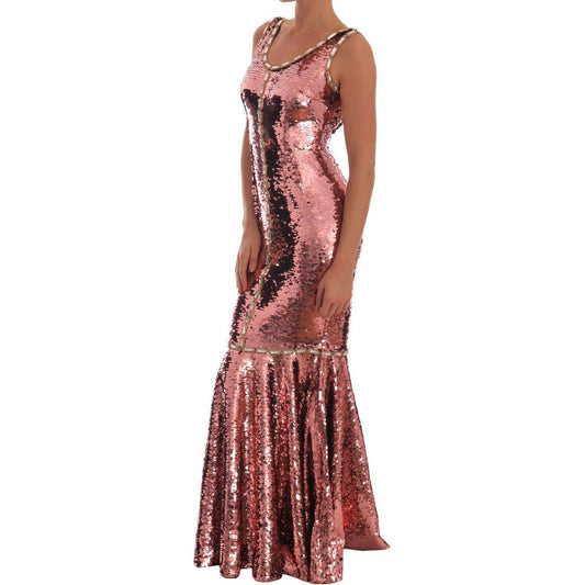 Dolce & Gabbana Enchanted Sicily Fairy Tale Sequined Gown DR1407-40