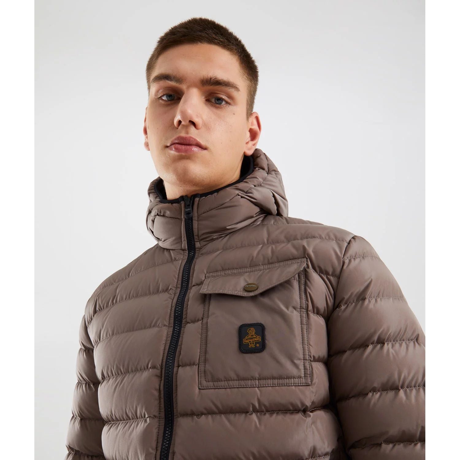 Refrigiwear Beige Nylon Jackets & Coat