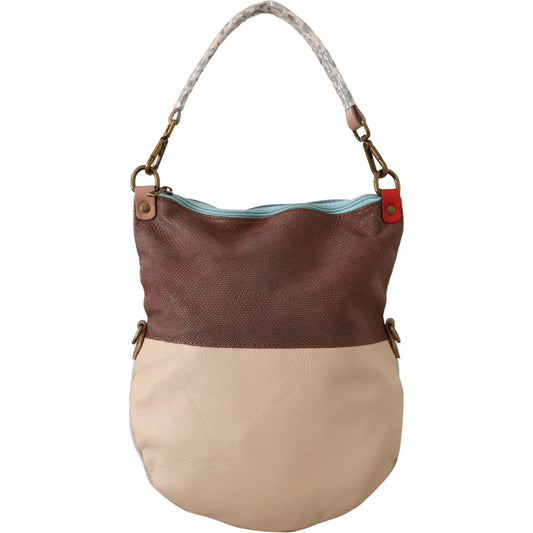 EBARRITO Multicolor Genuine Leather Shoulder Tote Women Handbag VAS12934