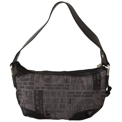 WAYFARER Gray Printed Handbag Shoulder Purse Fabric Bag Shoulder Bag