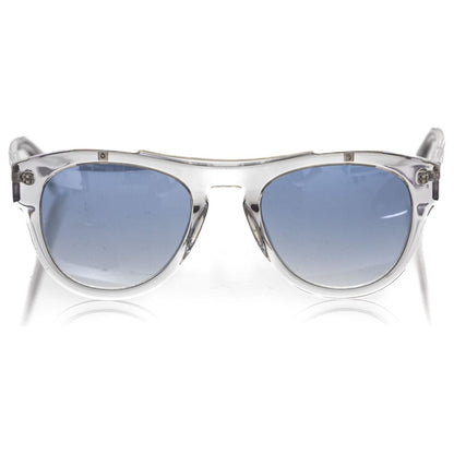 Frankie Morello White Acetate Men's Sunglass