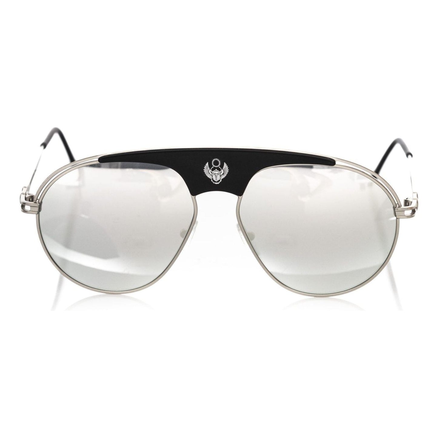 Frankie Morello Multicolor Metallic Men Sunglass FR-22125