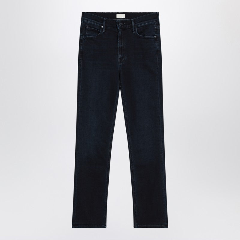 Mother The Mid Rise Dazzler Ankle jeans in dark blue