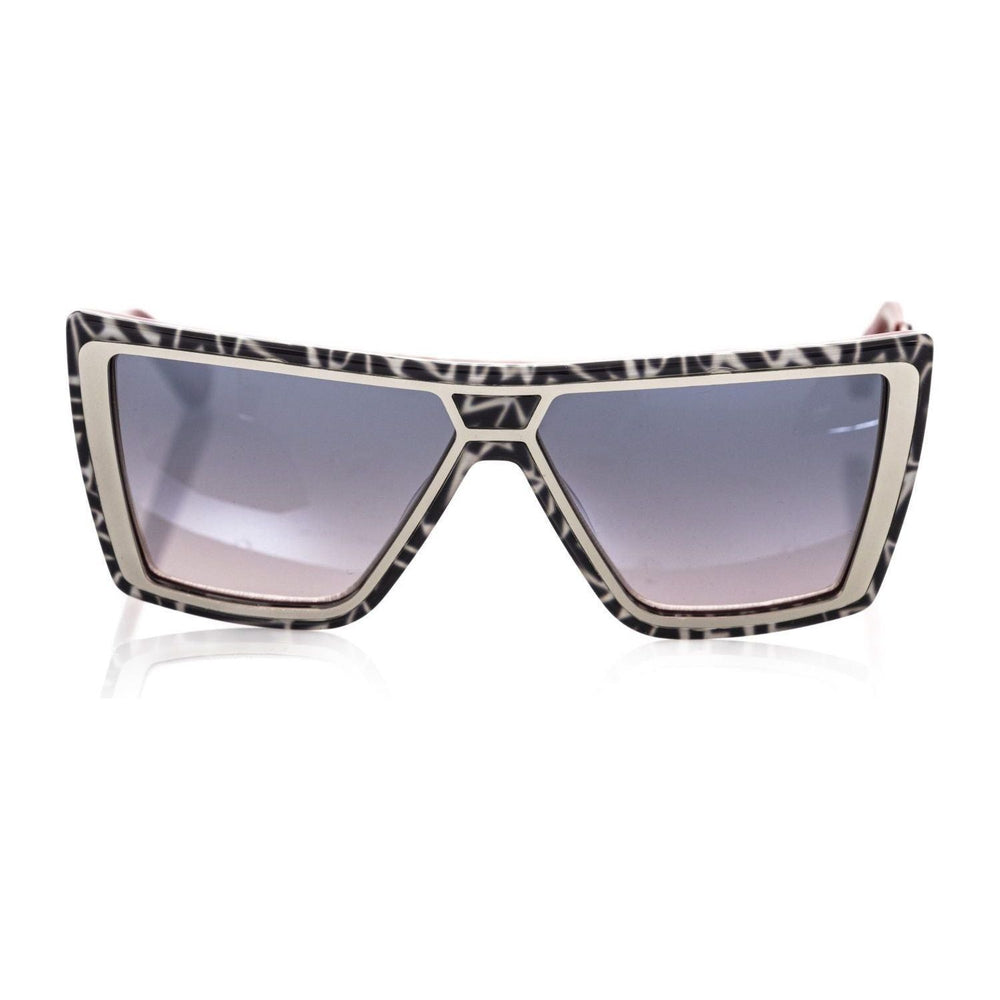 Frankie Morello Black Acetate Womens Sunglass FR-22067