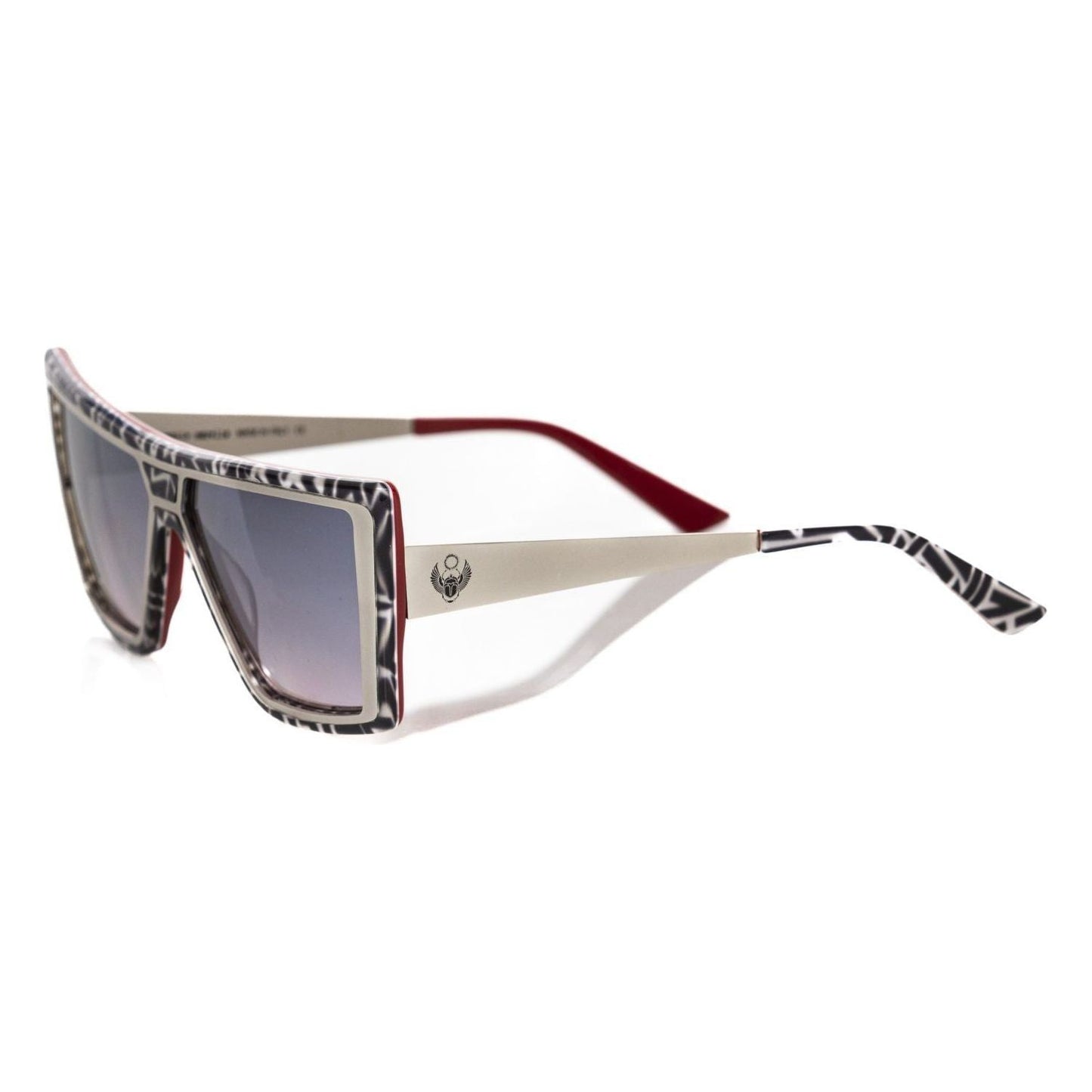 Frankie Morello Black Acetate Womens Sunglass FR-22067