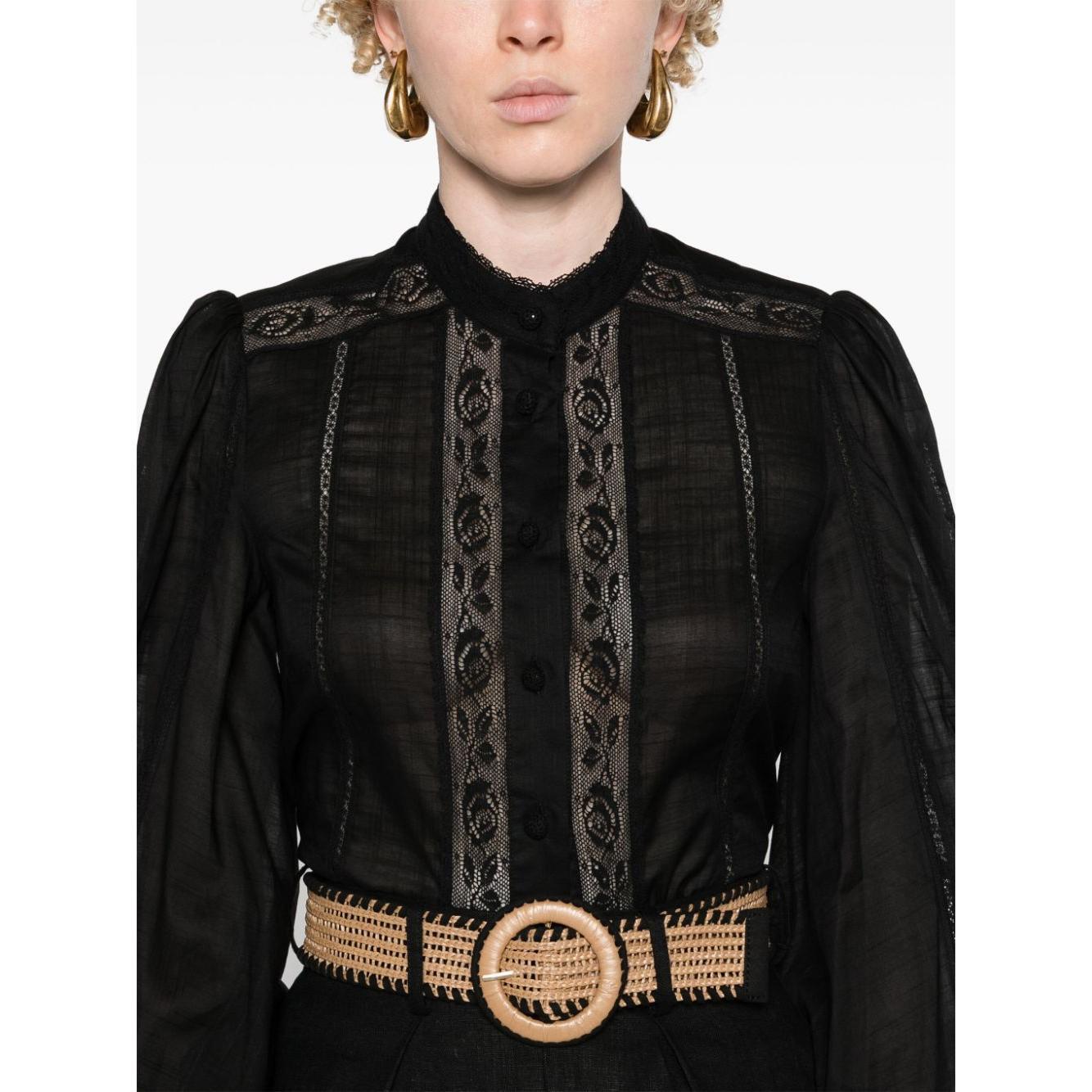 Zimmermann Shirts Black 1348TSS241BLK