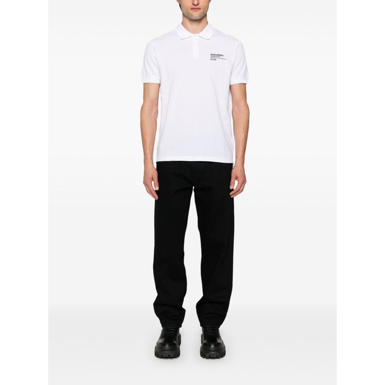 Dsquared2 T-shirts and Polos White