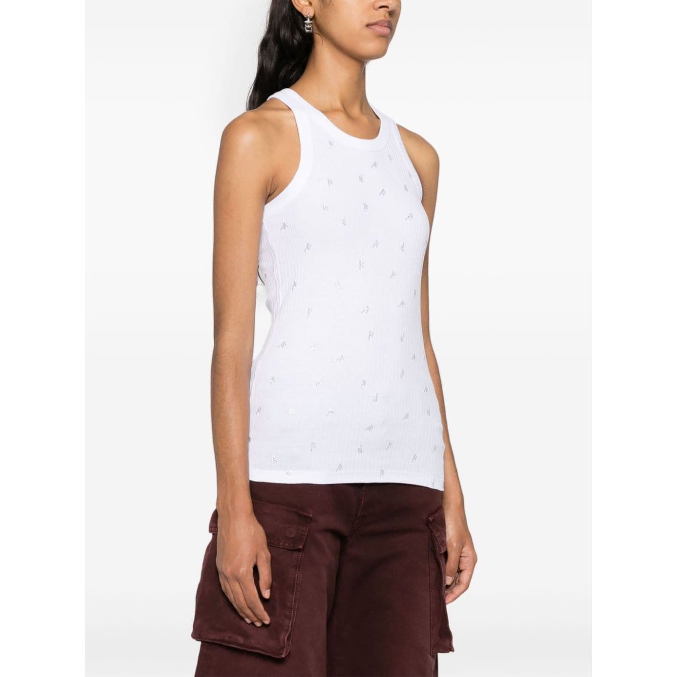 The Attico Top White