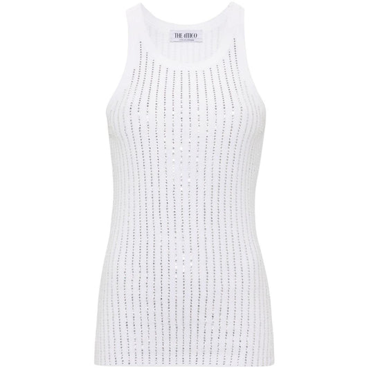 The Attico Top White 247WCT276J050R480