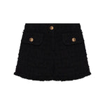 Versace Heritage tweed mini shorts 10153771A100961B000