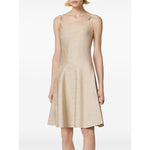 Versace Barocco jacquard flared mini dress 10156651A100041KD70