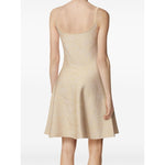 Versace Barocco jacquard flared mini dress 10156651A100041KD70
