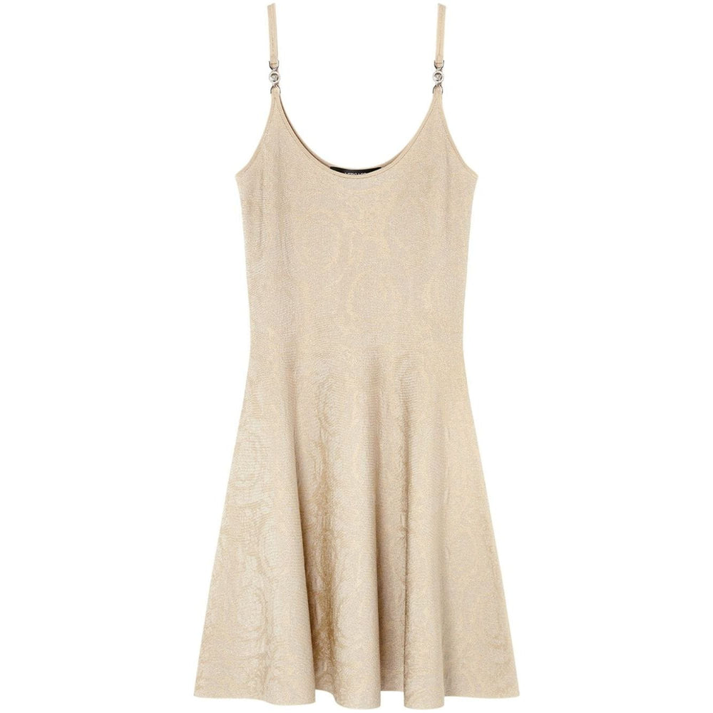 Versace Barocco jacquard flared mini dress 10156651A100041KD70