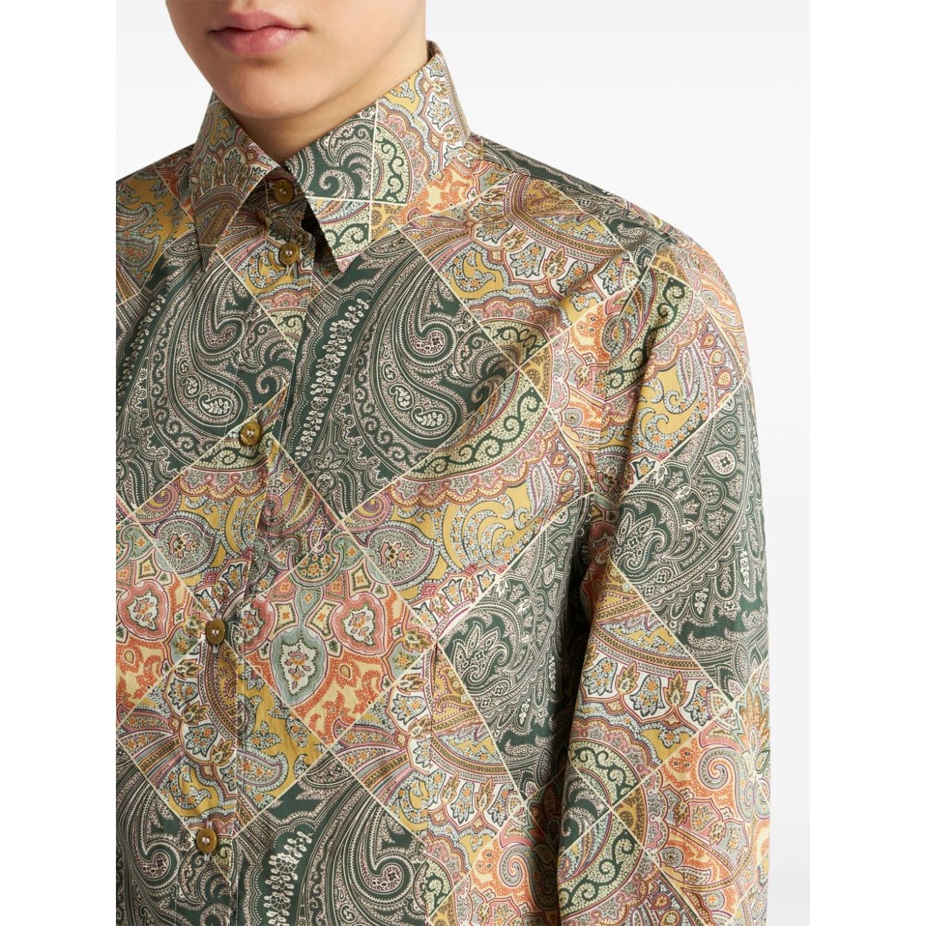 Etro Shirts Yellow WRIA002099SAEB0X0843