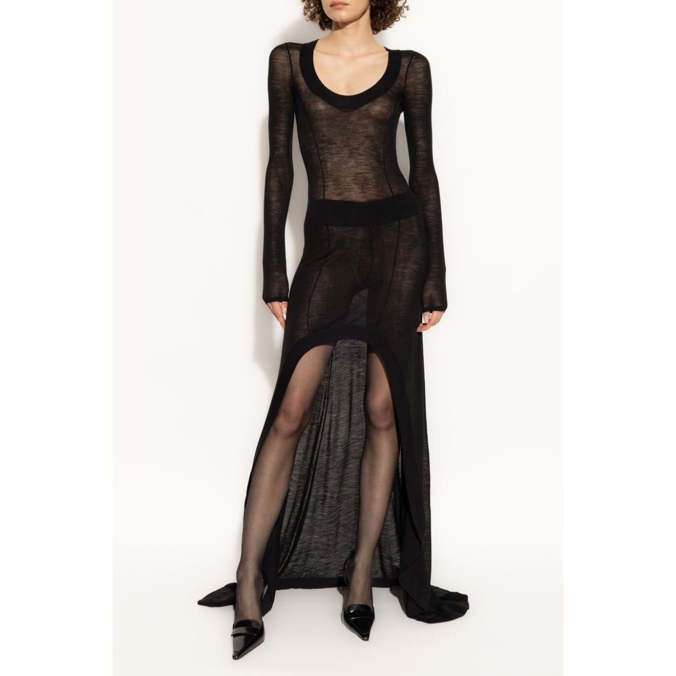 Saint Laurent asymmetric-design Dress
