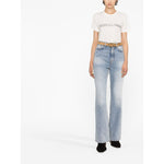 Saint Laurent Reverse Logo Print T-shirt