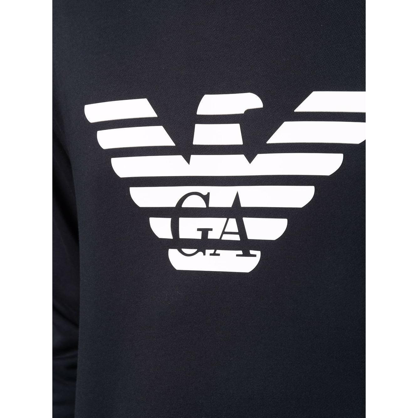 Emporio Armani Modal blend sweatshirt with logo print 8N1MR61JRIZF904-P25