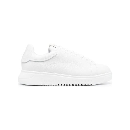 Emporio Armani leather low top sneakers