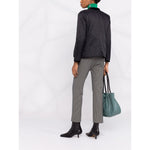 Emporio Armani Nylon reversible guru-collared jacket