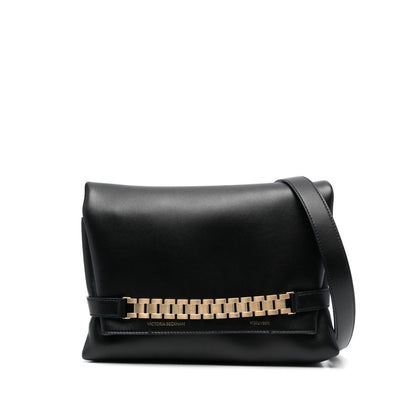 Victoria Beckham mini Chain Pouch leather clutch Clutches