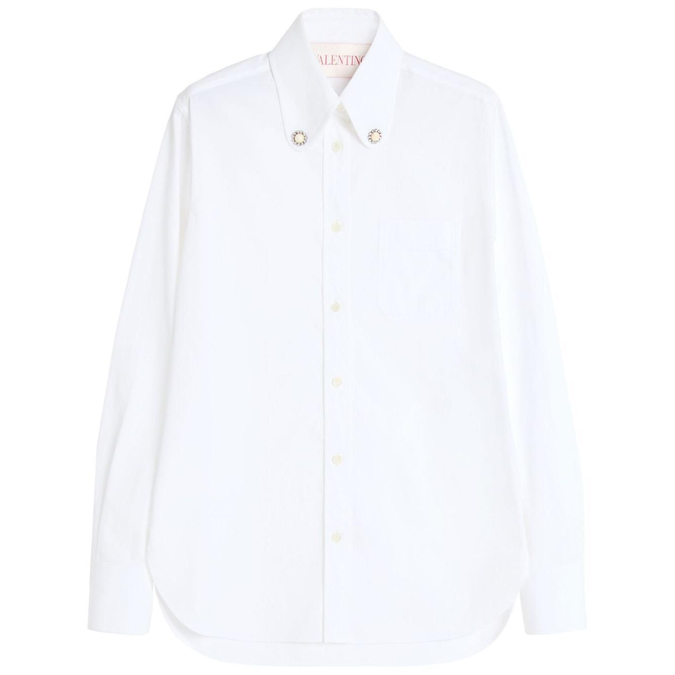 Valentino Shirts White BAB7805A6001-P25