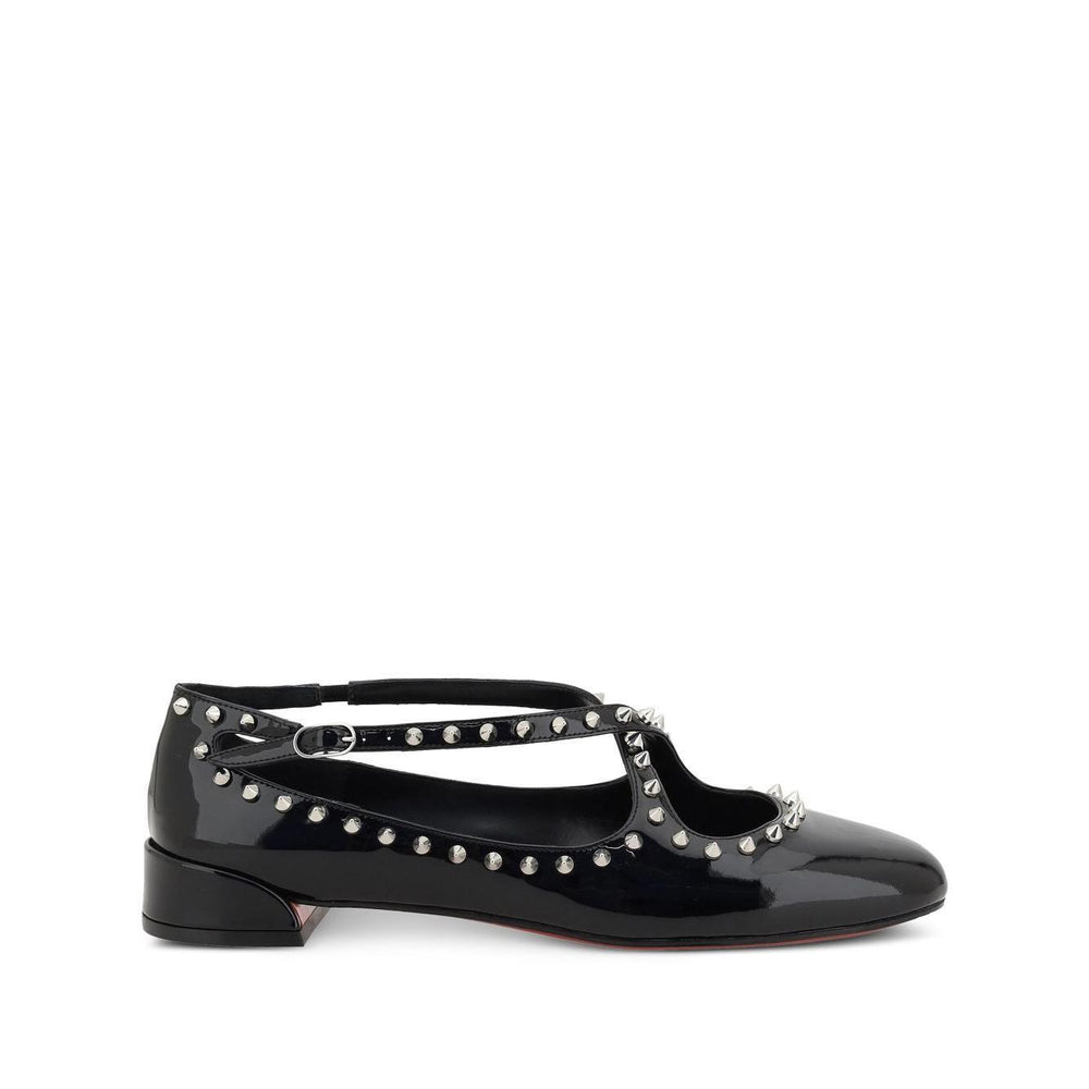 Christian Louboutin Pilouta Jane Spikes flat shoes