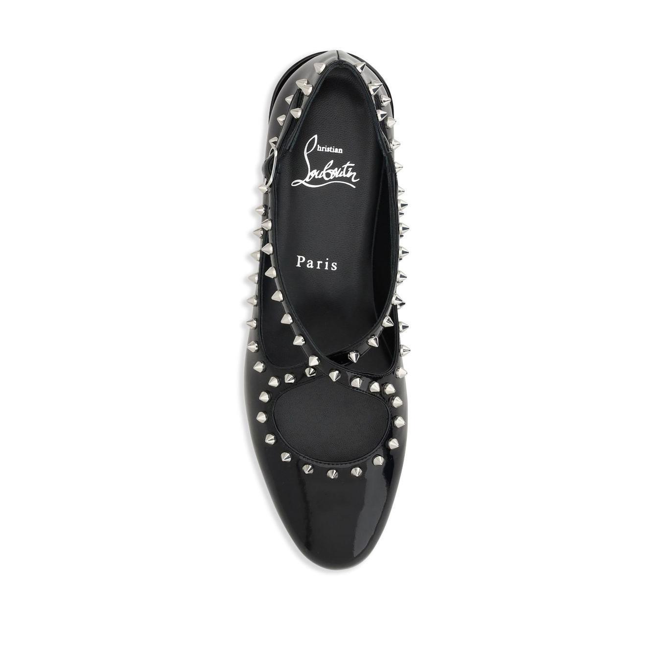 Christian Louboutin Pilouta Jane Spikes flat shoes