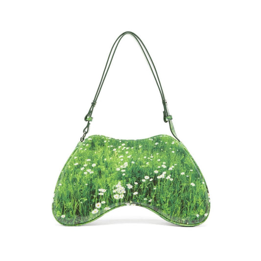 Diesel Play-Glossy shoulder bag with print X10201P6019HA768-P25