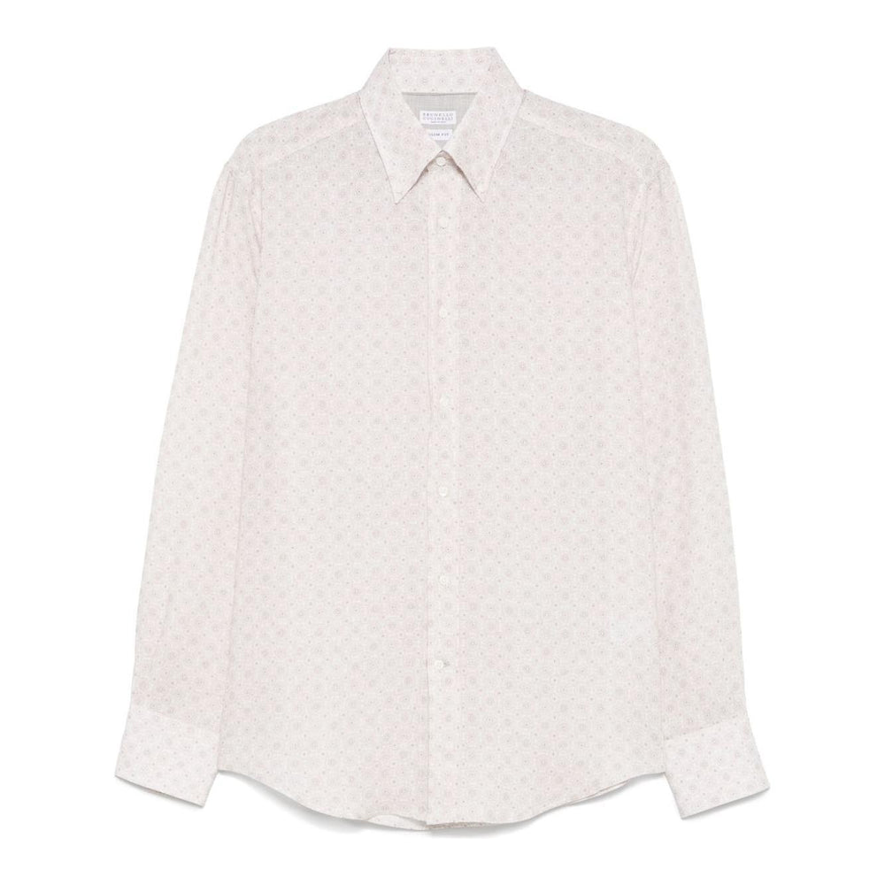 Brunello Cucinelli printed shirt MM6901716C010-P25