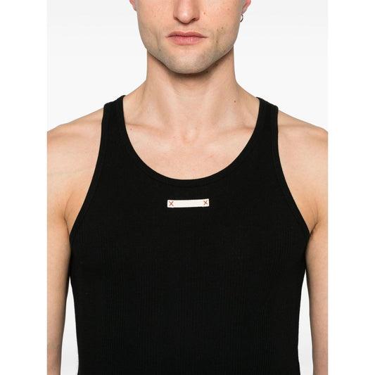 Maison Margiela ribbed-knit top S50NL0049M20060900-P25