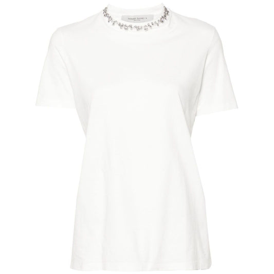 Golden Goose rhinestone-embellished Cotton T-shirt Topwear