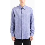 Emporio Armani linen shirt 01SM0L010F9919-P25
