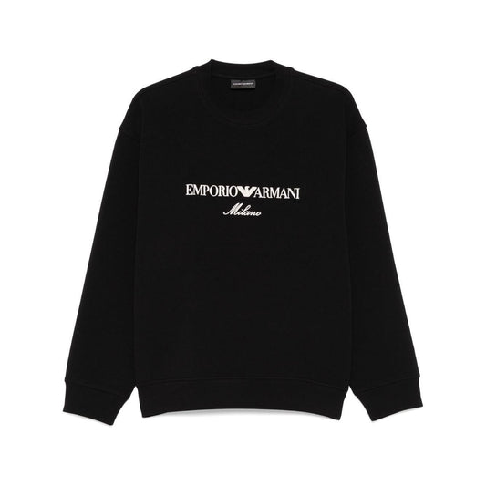 Emporio Armani ASV Double-jersey sweatshirt with logo embroidery EM001052AF10013MC169-P25