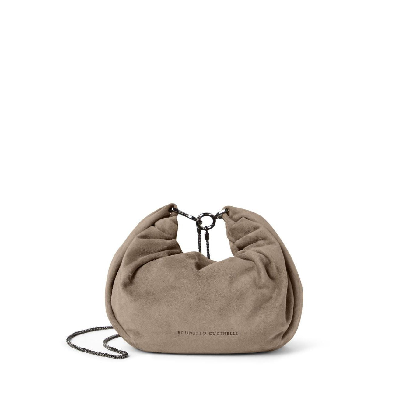 Front view with bag zipped and handles upright.