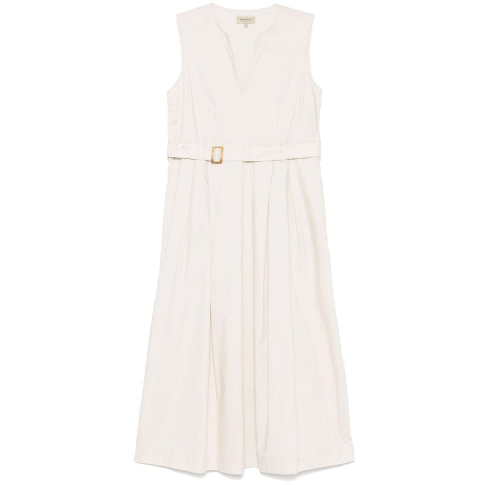 Woolrich belted waist midi dress CFWWDR0184FRUT39448867-P25