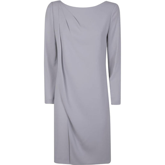 Emporio Armani panel-detail cady-texture mini dress EW000829AF10206U8011-P25