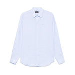 Emporio Armani logo-embroidered long-sleeve shirt 01SM0L010F9700-P25
