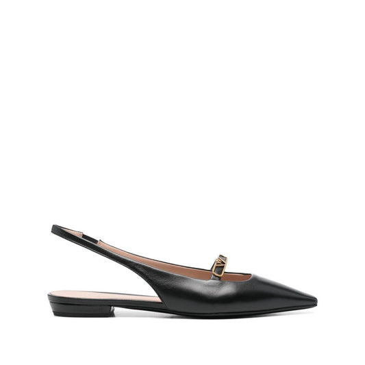 EMPORIO ARMANI EXCLUSIVE Emporio Armani leather ballet flats