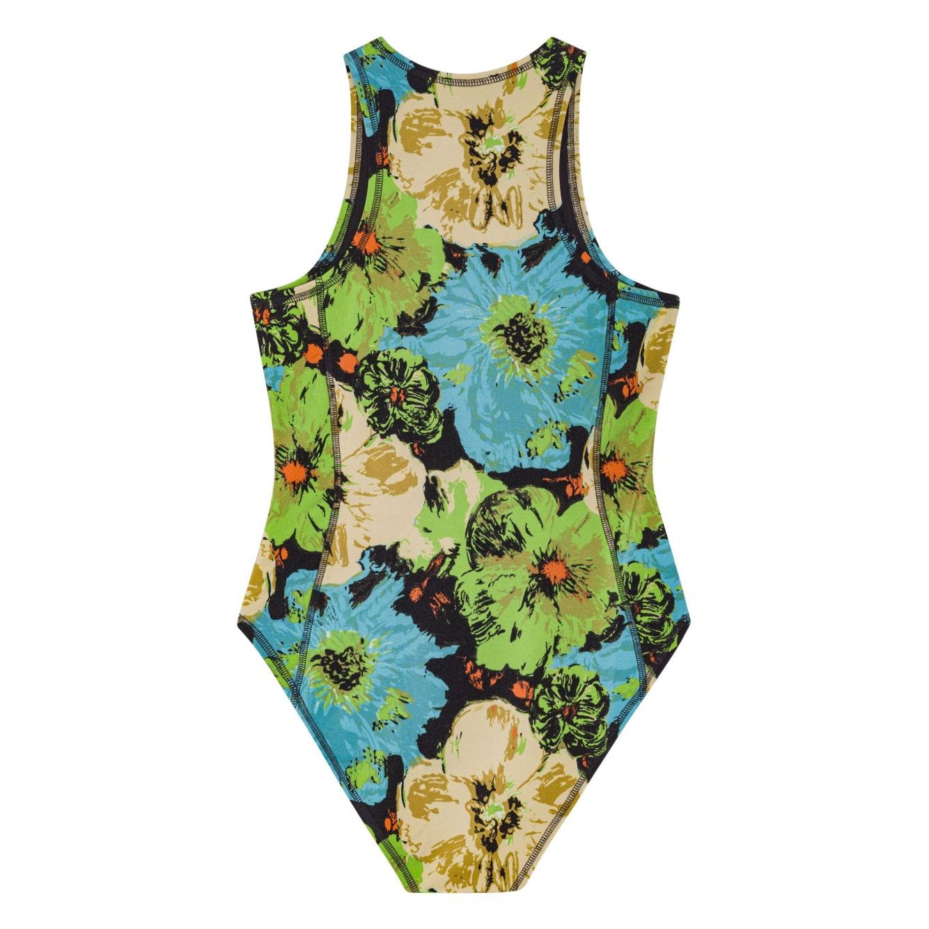 Ganni floral-print Bodysuit Topwear