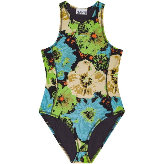 Ganni floral-print Bodysuit Topwear