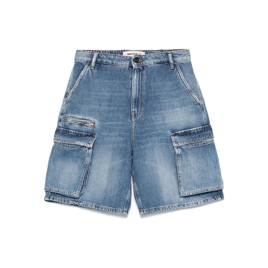 Semicouture Shorts Clear Blue